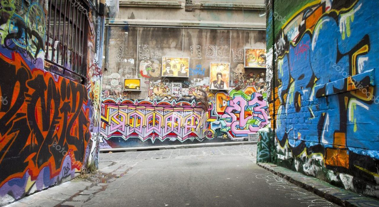 Hosier Lane Melbourne Australia Home Legal Graffiti.